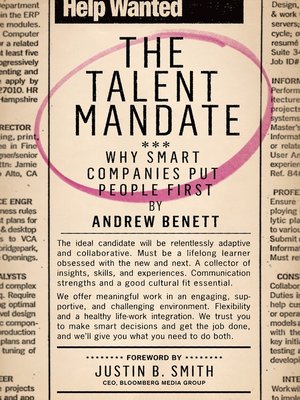 cover image of The Talent Mandate